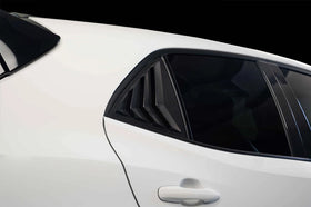Rexpeed Carbon Fiber Rear Window Shutter Covers for GR Corolla (GC23) - 0