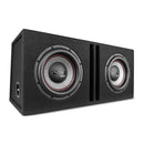 DS18 Dual 10in Loaded 800 Watts RMS 2x GEN-X104D Ported Enclosure Speakers Included-1