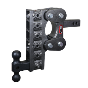 The BOSS TORSION-FLEX 2" Shank 10" Drop 1.1K TW 10K Hitch & GH-031 Dual-Ball