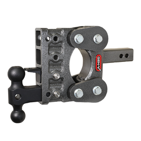 The BOSS TORSION-FLEX 2" Shank 5" Drop 1.1K TW 10K Hitch & GH-031 Dual-Ball & GH-032 Pintle Lock
