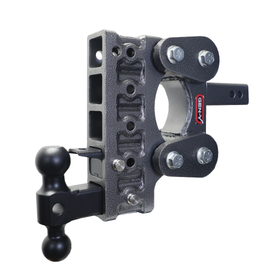 The BOSS TORSION-FLEX 2" Shank 7.5" Drop 1.1K TW 10K Hitch & GH-031 Dual-Ball & GH-032 Pintle Lock
