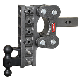 The BOSS TORSION-FLEX 2" Shank 10" Drop 1.7K TW 16K Hitch & GH-051 Dual-Ball & GH-032 Pintle Lock