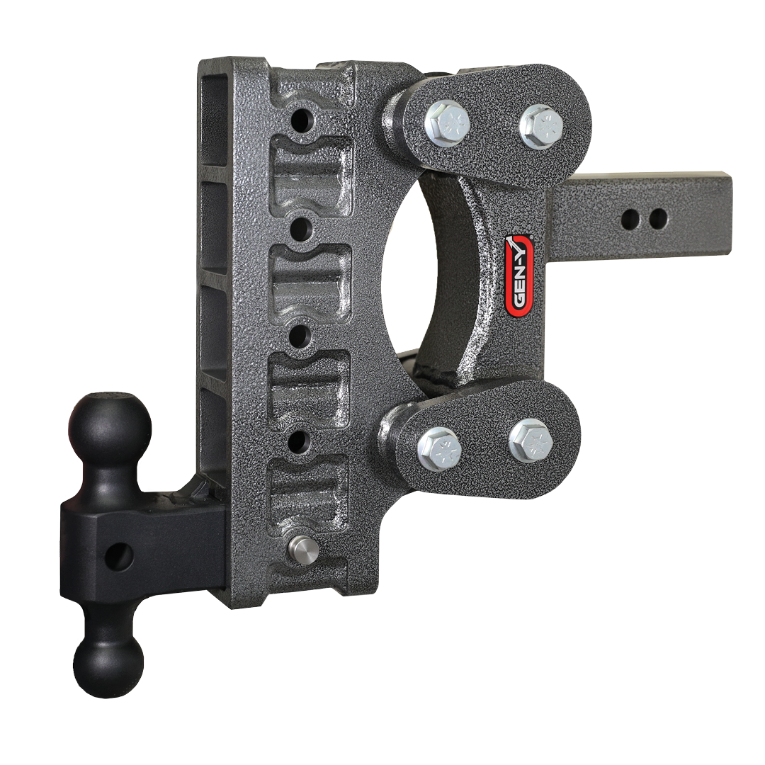 The BOSS TORSION-FLEX 2.5" Shank 9" Drop 2.4K TW 21K Hitch & GH-061 Dual-Ball