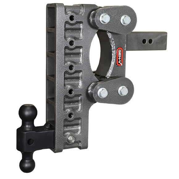 The BOSS TORSION-FLEX 2.5" Shank 12" Drop 2.4K TW 21K Hitch & GH-061 Dual-Ball