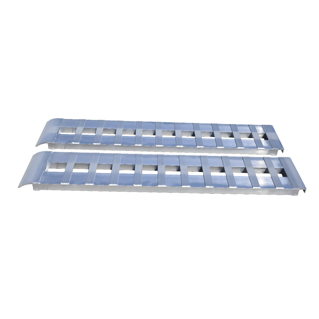 1 pair Heavy Duty 6 foot Aluminum Loading Ramps 14" x 72" 3K Capacity Per Ramp