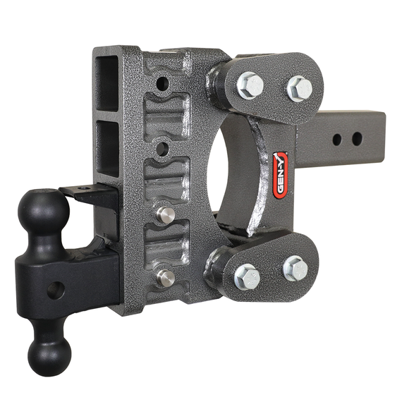 The BOSS TORSION-FLEX 3" Shank 6" Drop 2.4K TW 21K Hitch & GH-061 Dual-Ball & GH-062 Pintle Lock