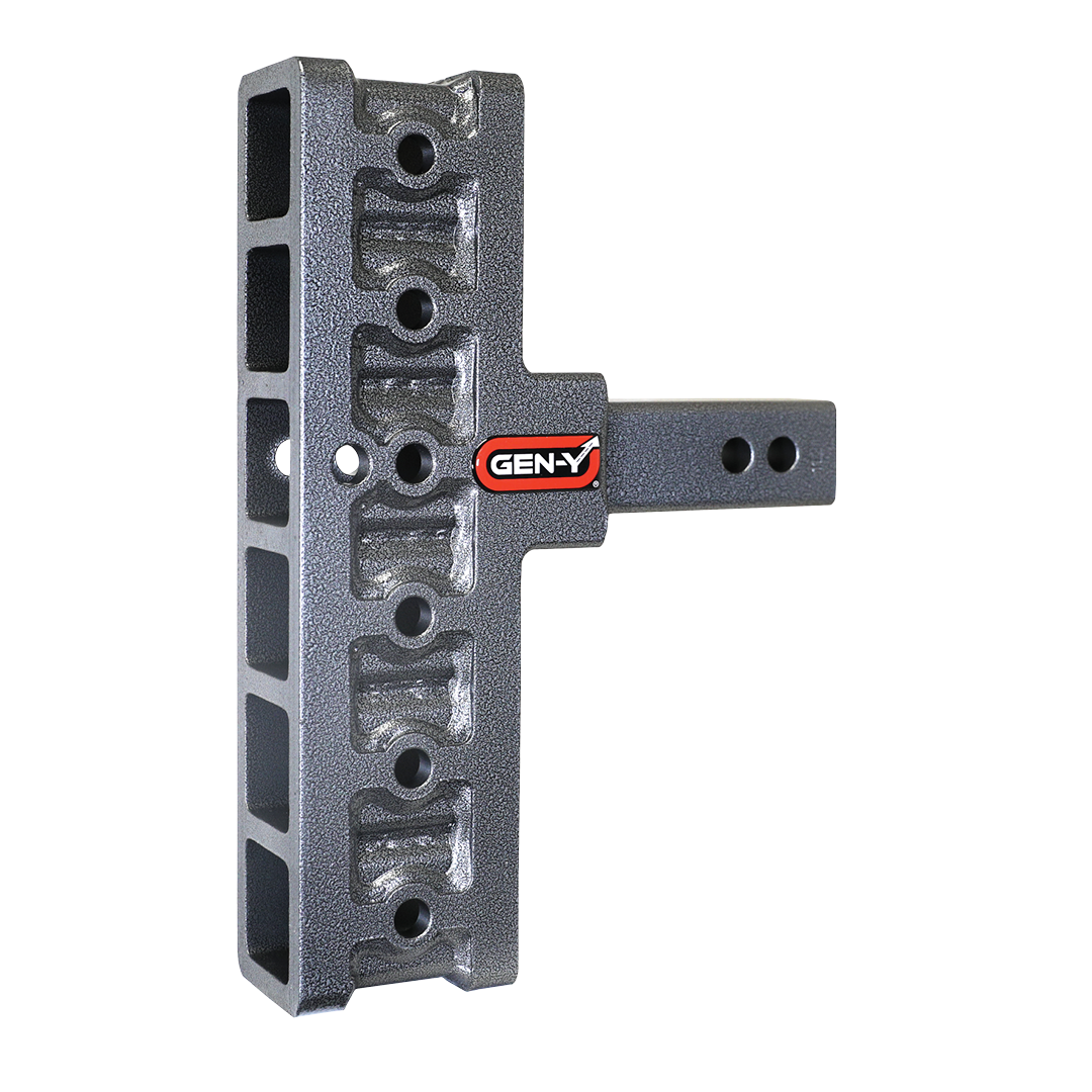 MEGA-DUTY 2" Offset Shank 5" Rise 7.5" Drop 2K TW 16K Hitch Only