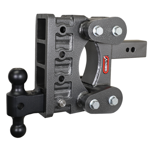 The BOSS TORSION-FLEX 2.5" Shank 6" Drop 3.5K TW 32K Hitch & GH-0161 Dual-Ball