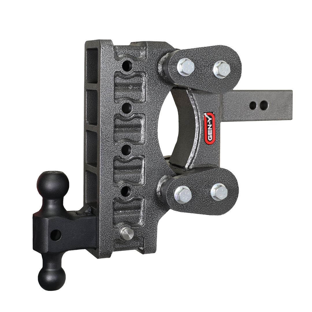 The BOSS TORSION-FLEX 2.5" Shank 9" Drop 3.5K TW 32K Hitch & GH-0161 Dual-Ball