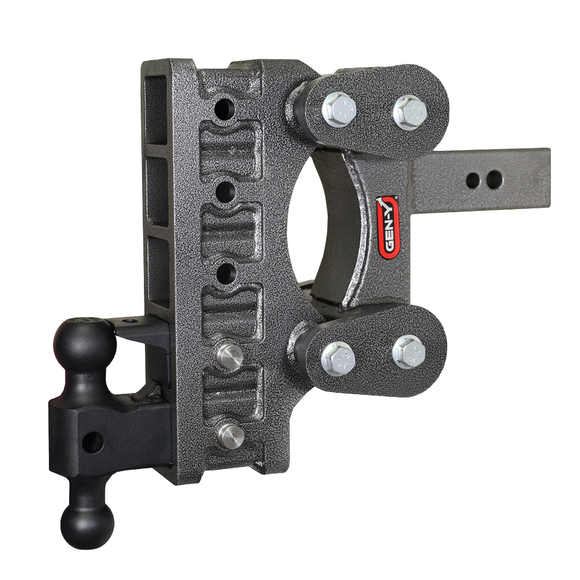 The BOSS TORSION-FLEX 2.5" Shank 9" Drop 3.5K TW 32K Hitch & GH-0161 Dual-Ball & GH-0162 Pintle Lock