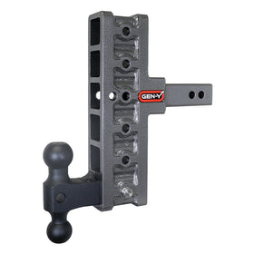 MEGA-DUTY 2" Offset Shank 5" Rise, 7.5" Drop 2K TW 16K Hitch & GH-051 Dual-Ball