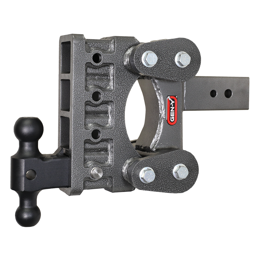The BOSS TORSION-FLEX 3" Shank 6" Drop 3.5K TW 32K Hitch & GH-0161 Dual-Ball