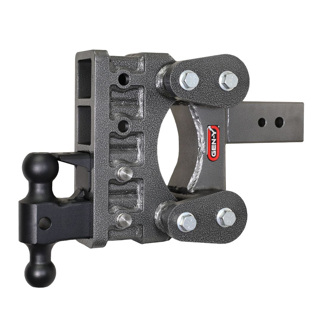 The BOSS TORSION-FLEX 3" Shank 6" Drop 3.5K TW 32K Hitch & GH-0161 Dual-Ball & GH-0162 Pintle Lock