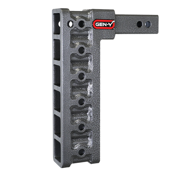 MEGA-DUTY 2" Shank 12.5" Drop 1.5K TW 10K Hitch Only (Stabilizer Kit Recommended:GH-0100)