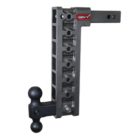 MEGA-DUTY 2" Shank 15" Drop 1.5K TW 10K Hitch & GH-031 Dual-Ball (Stabilizer Kit Recommended:GH-0100)