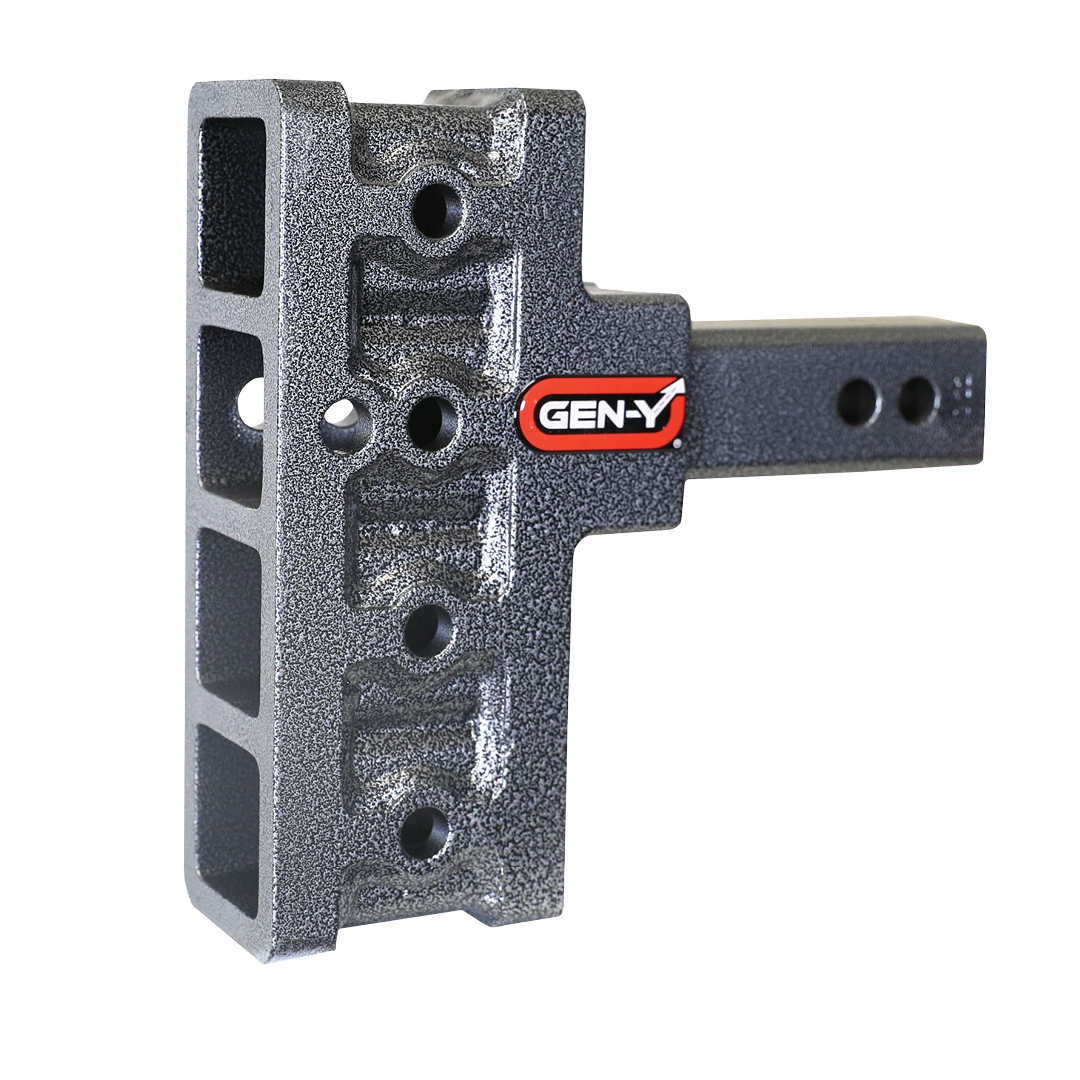 MEGA-DUTY 2" Offset Shank 2.5 Rise, 5" Drop 1.5K TW 10K Hitch Only