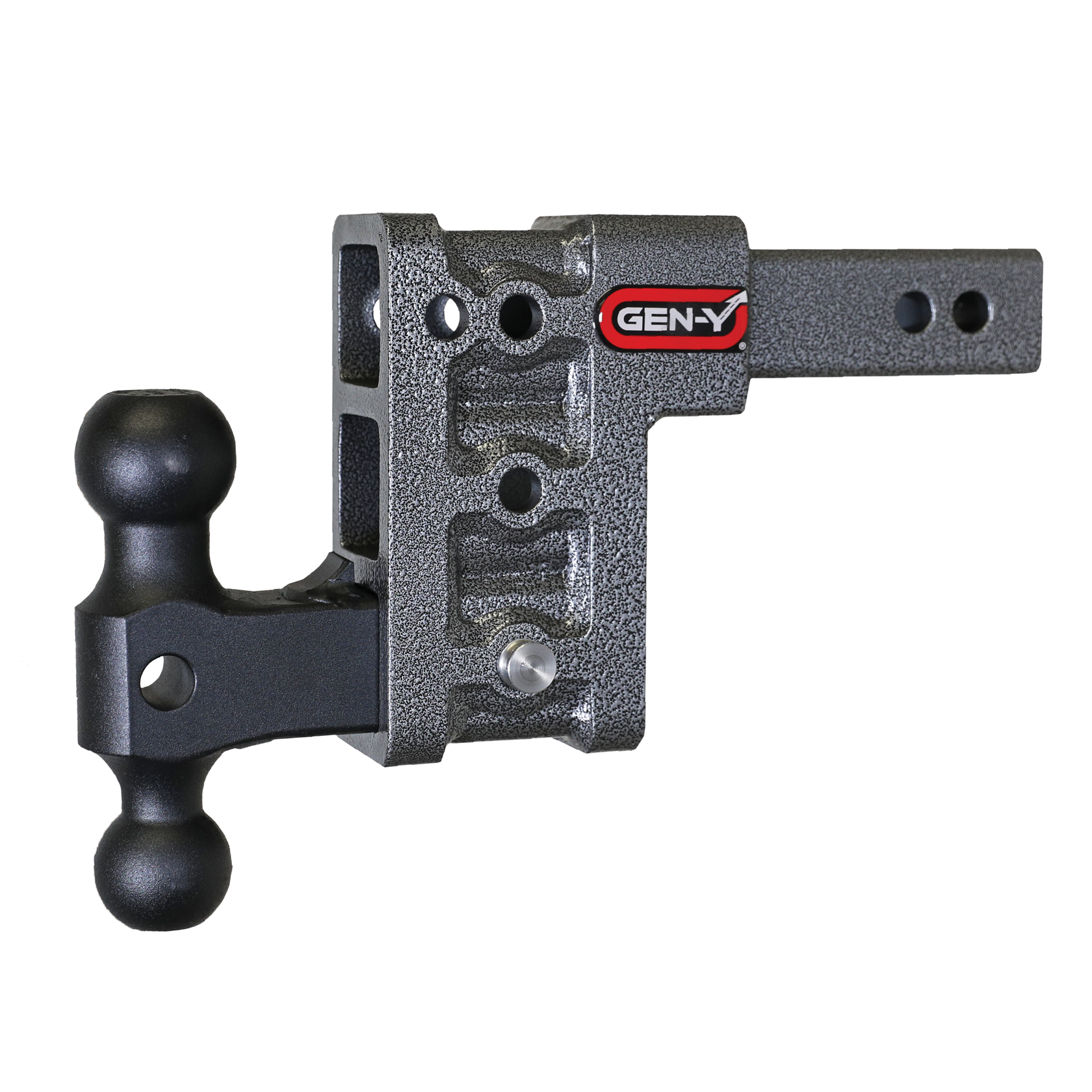 MEGA-DUTY 2" Shank 5" Drop 2K TW 16K Hitch & GH-051 Dual-Ball