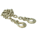 EXECUTIVE Fifth to Gooseneck Safety Chain 3/8 x 84" Safety Chain with 2 Safety Slip Hooks Grade 70-1