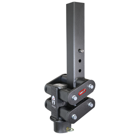 Gen-Y Spartan Torsion-Flex 5in Offset 4in SQ Tube Gooseneck 3in Coupler Standard Height
