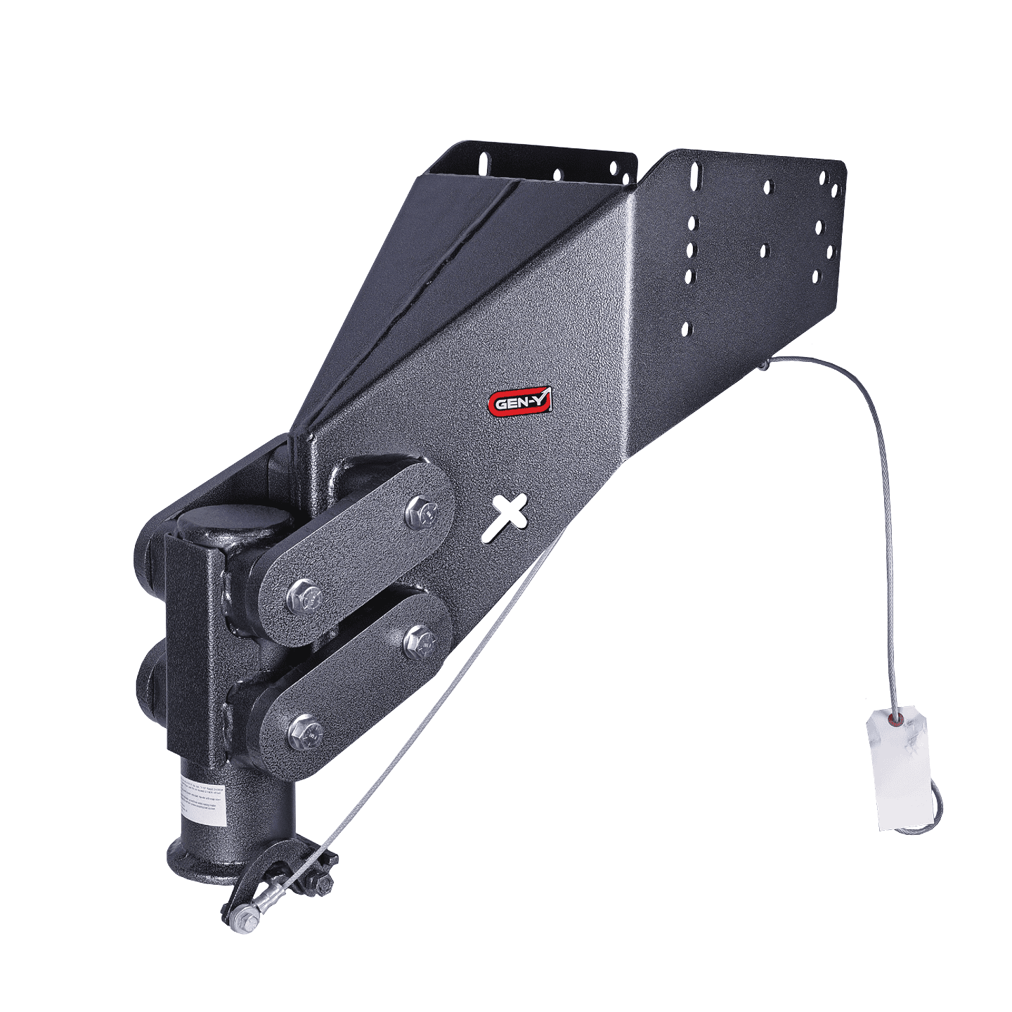 Gen-Y Executive Torsion-Flex Manual Latch 5th Wheel to Gooseneck 2-5/16in Coupler (1.5K-3.5K PW)