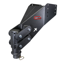 Gen-Y Executive Torsion-Flex Manual Rhino 5th Wheel Pin Box Rep w/Gooseneck 2-5/16in Coupler
