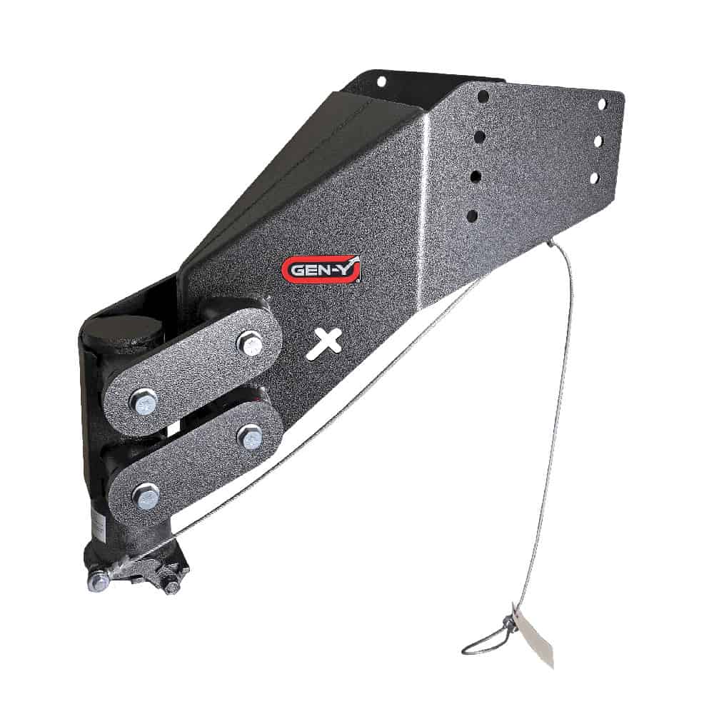 EXECUTIVE TORSION-FLEX Auto Latch Rhino Fifth Wheel Pin Box Replacement with Gooseneck 2 5/16" Coupler 2.5K - 4.5K pin weight range 25K Towing