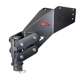 Gen-Y Executive Torsion-Flex Manual Rhino 5th Wheel Pin Box Rep w/Gooseneck 2-5/16in Coupler