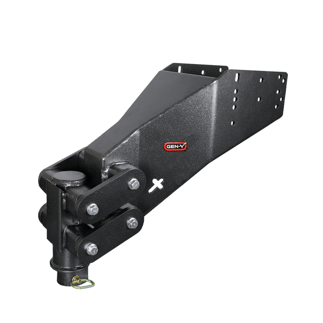 Gen-Y Executive Torsion-Flex Manual Latch 5th Wheel to Gooseneck 2-5/16in Coupler (5.5K-7.5K PW)