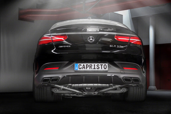 Mercedes GLE63 AMG Or 500 - Valved Exhaust & Mid-Pipes (With CES-3 Remote)
