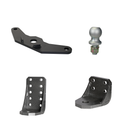 Gen-Y Glyder 1-7/8in Single Ball Attachment 1in Diameter Ball Shank 3.5K Towing-1