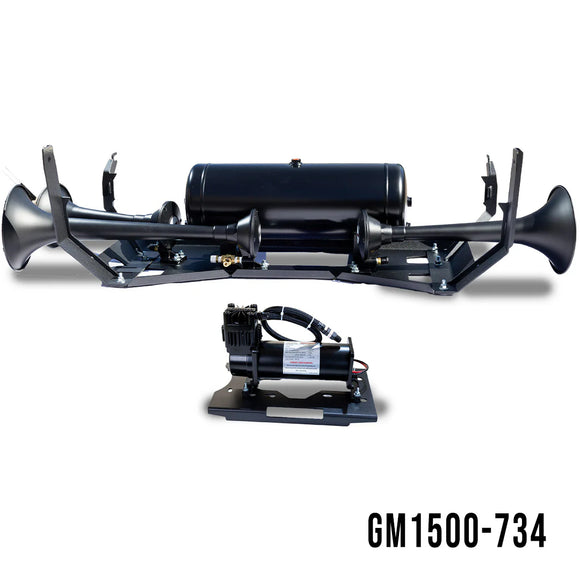 Kleinn 07-13 Chevrolet Silverado/ Sierra Onboard Air System w/ Model 730 Horns