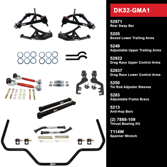 DK32-GMA1 Level 2 Full Vehicle Drag Kit, 64-67 GM A-Body, W/O Shocks