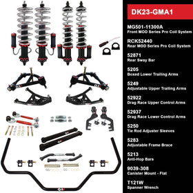 DK23-GMA1 Level 3 Full Vehicle Drag Kit, 64-67 GM A-Body, W/ Shocks