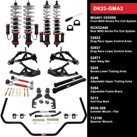 DK23-GMA2 Level 3 Full Vehicle Drag Kit, 68-72 GM A-Body, W/ Shocks