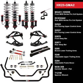 HK23-GMA2 Level 3 Full Vehicle Handling Kit, 68-72 GM A-Body, W/ Shocks