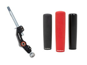 GrimmSpeed Short Shifter and Tallboy Shift Knob Bundle Red