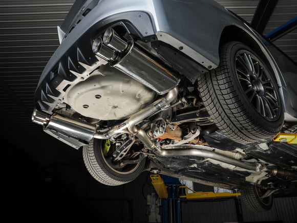 GrimmSpeed “Gentleman’s Exhaust” V2 Catback System – Non-Resonated