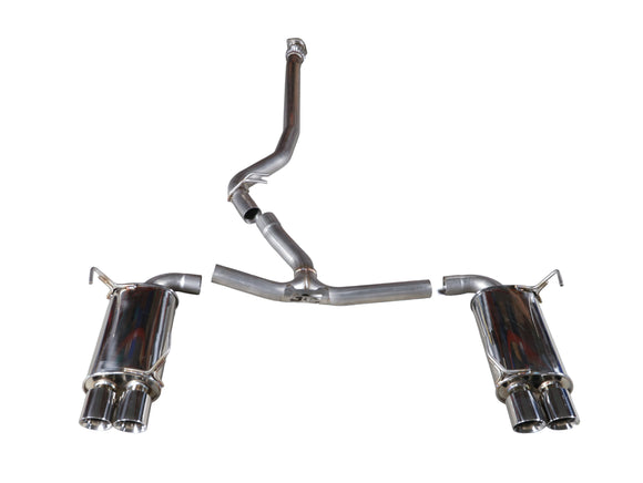 GrimmSpeed “Gentleman’s Exhaust” V2 Catback System – Non-Resonated