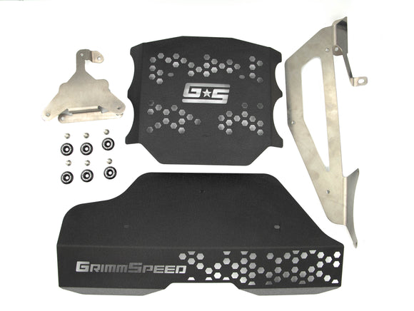 GrimmSpeed 2nd Gen Pulley and Engine Cover Kit - 2022+ Subaru BRZ, Toyota GR86