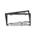 Grimmspeed License Plate Frames GrimmSpeed Text Pair Grimmspeed-1