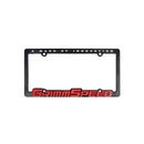 Grimmspeed License Plate Frames GrimmSpeed Red Text (Single) GrimmSpeed-1