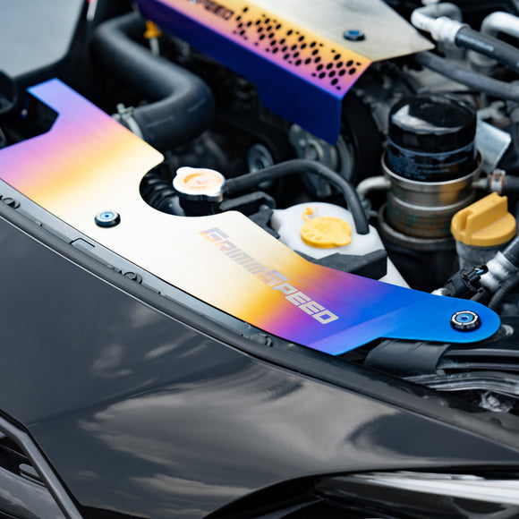 GrimmSpeed Titanium Engine Bay Dress Up Bundle - 2022+ Subaru WRX