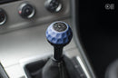 BFI Heavy Weight Shift Knob Schwarz - Maritime Blue Leather - Golf Ball-5