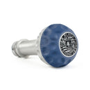 BFI GSB Heavy Weight Shift Knob - Maritime Blue Nappa Leather-3