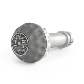 BFI GSB Heavy Weight Shift Knob - Graphite Gray Nappa Leather