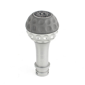 BFI GSB Heavy Weight Shift Knob - Graphite Gray Nappa Leather - 0