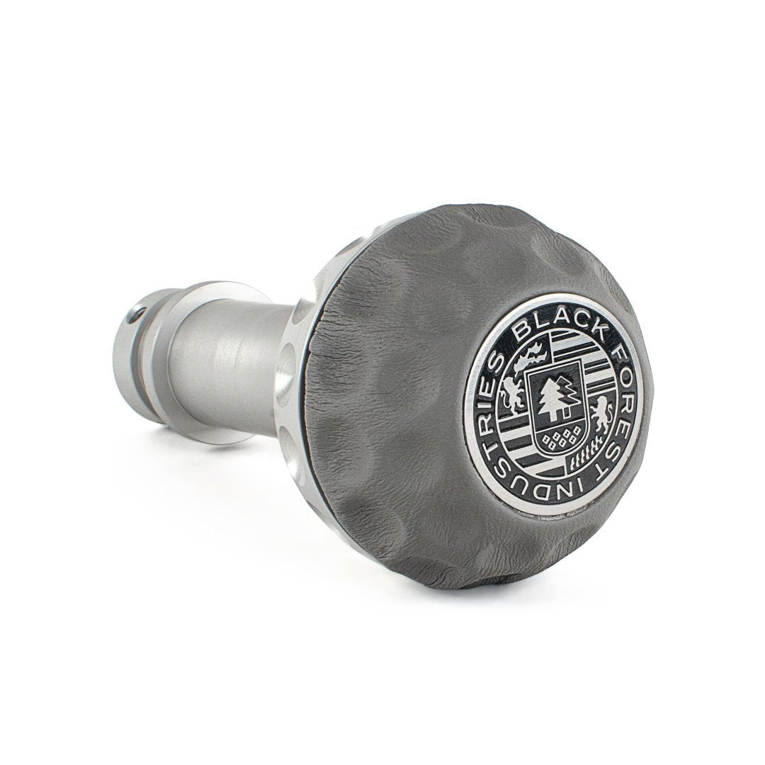 BFI GSB Heavy Weight Shift Knob - Graphite Gray Nappa Leather
