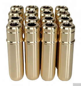 GSC P-D Ford 5.0L Coyote Gen 1/Gen 2 (STD) Intake/Exhaust Valve Guide w/Stopper - Set of 16