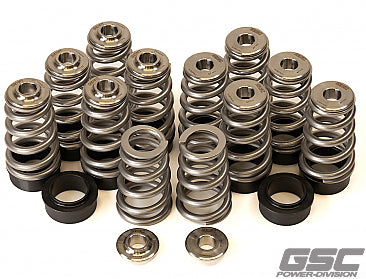 GSC Power-Division Conical Valve Spring with Ti Retainer and Seat for the Toyota G16E-GTS