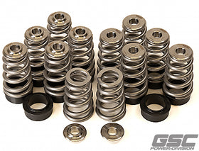 GSC Power-Division Conical Valve Spring with Ti Retainer and Seat for the Toyota G16E-GTS